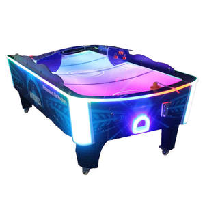 Máquina de Hockey de Aire Operada con Monedas, Simulador de Juego de Mesa Curva para Interiores - Product Image 4