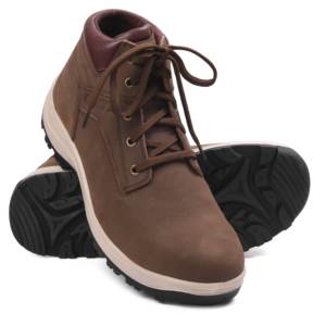 Scarpe da Lavoro Industriali da Uomo in Pelle Nubuck con Lacci, Puntale in Acciaio, Suola Morbida, Comode per Uso in Fabbrica, Adatte a Tutte le Stagioni - Product Image 2