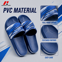 Claquettes à coussin d'air en PVC à impression intégrale, personnalisées pour la récupération sportive, pour salle de sport, vestiaire, bord de piscine, collections en gros
