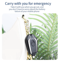 Chargeur portable de poche de 1500 mAh, mini batterie externe pour téléphone portable, idéal pour les urgences, pour iPhone