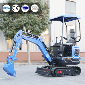 Best Selling <span class=keywords><strong>Mini</strong></span> Escavadeira 1.2 Ton Agricultura Hidráulica Strong Power Crawler Pequeno Digger Fazenda Diesel Micro Bagger para venda - Product Image 2