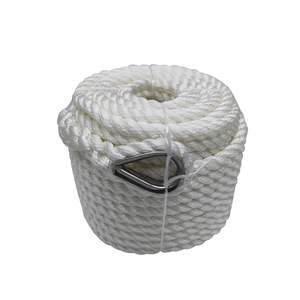 SHENGHUI tres-hilo de Nylon trenzado ancla cuerda/línea con el dedal <span class=keywords><strong>barco</strong></span> montado - Product Image 1