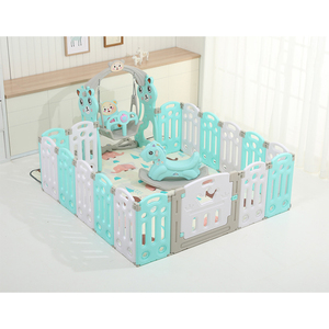 Set Giochi <span class=keywords><strong>per</strong></span> Bambini con Scivolo Piccolo e Recinto <span class=keywords><strong>per</strong></span> Asilo e <span class=keywords><strong>Giardino</strong></span>, <span class=keywords><strong>Giocattoli</strong></span> in Plastica <span class=keywords><strong>per</strong></span> Interni - Product Image 4