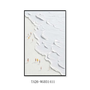 Affiche de <span class=keywords><strong>ski</strong></span> 3D abstraite, Décoration intérieure, Peintures à l'huile sur toile peintes à la main, Arts muraux, Œuvre d'art humaine, Art de fond texturé en métal noir - Product Image 4