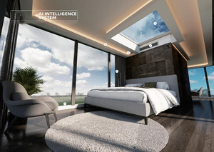 K50 Maison Préfabriquée Cabine Capsule Hôtel Conteneur Module Maison Mobile Capsule Lit de <span class=keywords><strong>Couchage</strong></span> Pod <span class=keywords><strong>avec</strong></span> Chambre - Product Image 3
