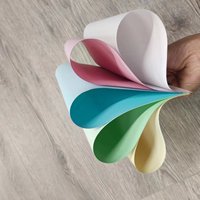 Papel Autocopiativo NCR Sin Carbón de 55 g/m², 100% Pulpa de Madera Virgen, Amarillo, Rosa, Azul, Verde, Blanco, CB, CFB, CF, para Libretas de Facturas