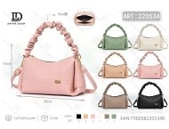 Borsa a Spalla da Donna a Forma di Raviolo in Microfibra Sintetica con Tracolla Singola, Moda per Tutte le Stagioni - Product Image 1