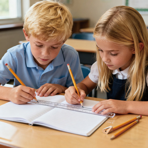 Tùy chỉnh rõ ràng nhựa thẳng Cai Trị với logo 40cm 50cm 60cm cho các trường học và văn phòng sử dụng - Product Image 6