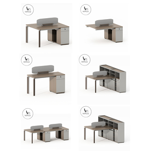 Meilleures ventes : Bureaux pour personnel <span class=keywords><strong>de</strong></span> bureau, cloisons <span class=keywords><strong>de</strong></span> rangement hautes, écrans d'ordinateur, postes <span class=keywords><strong>de</strong></span> travail modulaires pour bureaux - Product Image 4