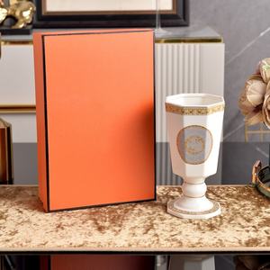 Jarrón de Cerámica Europeo de Lujo al por Mayor, Decoración Moderna para el Hogar, Adorno para Bodas y Fiestas - Product Image 2