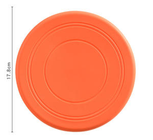 Disque volant pour chien en silicone, durable et résistant aux morsures, frisbee pour animaux <span class=keywords><strong>de</strong></span> compagnie, jeu interactif, flotte sur l'eau, sûr pour <span class=keywords><strong>les</strong></span> dents, jouet d'entraînement en plein air - Product Image 3