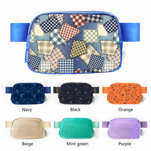 2024 Mini <b>Belt</b> Bag 1L Yoga Sports Waist Bag <b>Red</b> Fanny Pack with <b>Red</b> Pink Blue Colors for Everyday Use - Product Image 2
