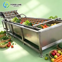 Horizontale lange-kanaals massale continue verwerkings-belletjeswasmachine