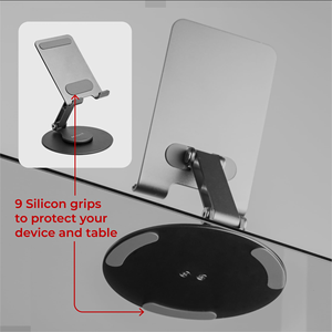 ขาตั้งโทรศัพท์มือถือโลหะแบบปรับได้รุ่นใหม่ปี 2026 หมุนได้ 360 องศา - Product Image 3
