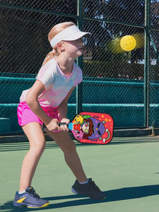 Fibra di vetro in fibra di carbonio sottaceto palla racchetta da Paddle a Paddle a forma di pipistrello a nido d'ape - Product Image 3