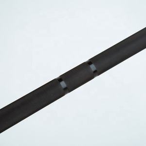 Barre d'haltères noire durable pour la musculation et la gymnastique, barre d'haltères olympique - Product Image 4