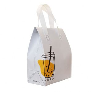 Custom Aluminum Foil Insulated Cooler Bag Waterproof Nonwoven Thermal Food Delivery Bag - Product Image 1