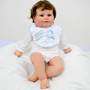 Poupée de simulation de 50 cm en vinyle souple, jouet pour enfants accompagnant la croissance des enfants - Product Image 2