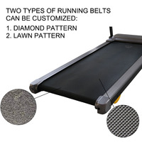 Caminadora Eléctrica Plegable Personalizada, Semi-Comercial, con Pantalla LED, Portátil, para Uso en Casa o Gimnasio