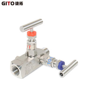 Collecteur à deux vannes en acier inoxydable SS316L, corps de vanne à deux voies pour instrument - Product Image 5