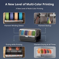 Impresora 3D de Escritorio Kobra 3 Combo Multicolor de Alta Velocidad, Máx. 600 mm/s, Gran Tamaño de Impresión 250x250x260 mm
