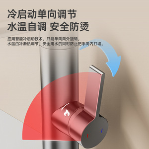 Modern Basin Faucet Single Handle Deck Mounted 360 Degree Rotation Rust Proof For Bathroom Washbasin - Product Image 5