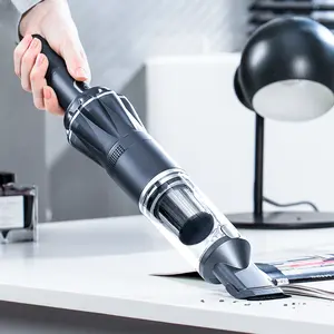 2021 Suzhou 120W Car Cleaning Mini Wireless Handheld Portable Rechargeable Car Vacuum Cleaner