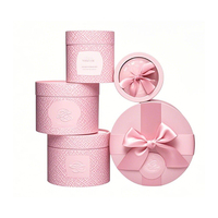Boîtes à dragées de mariage en forme de fleur de cerisier, boîte cadeau avec gaufrage, taille personnalisée, fermeture magnétique recyclable pour bonbons et gâteaux
