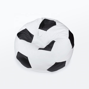 Cool & Fun Foldable Soccer <b>Football</b> Sports <b>Bean</b> <b>Bags</b> Modern Design Sofa Covers for Kids Fabric Upholstery - Product Image 3