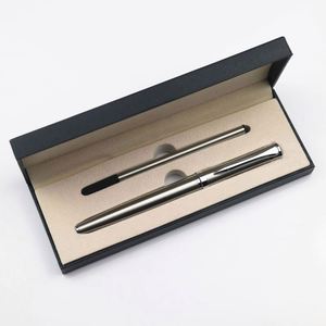 Professional Hotel Business Office Gift Box Luxury Metal Ballpoint <b>Pen</b> Set with Customized logo - Product Image 3