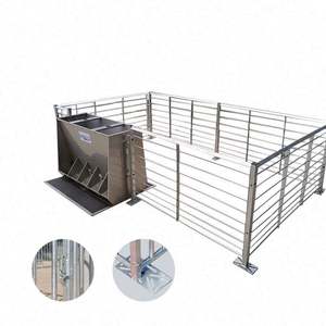 ลังขุนหมูทนทานอุปกรณ์ในฟาร์มเลี้ยงหมูใหม่สะอาดและถูกสุขอนามัยออกแบบได้ตามที่ต้องการ - Product Image 1