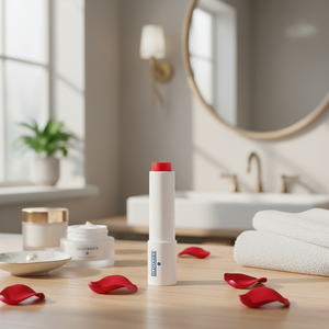 Glutanex <b>Lip</b> Glow Balm Scarlet skin lightening color balm anti inflammatory clinical brightening serum luxurious barrier repair - Product Image 3