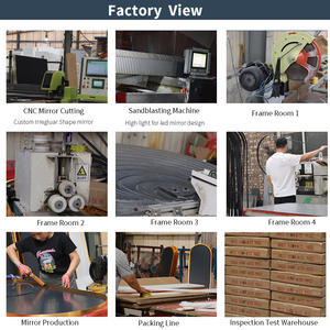 <span class=keywords><strong>Espejo</strong></span> de Pie Multifuncional, Moderno, de Metal, con Marco Móvil, Hecho a Mano, de Cuerpo Entero, Ecológico, Irrompible - Product Image 6