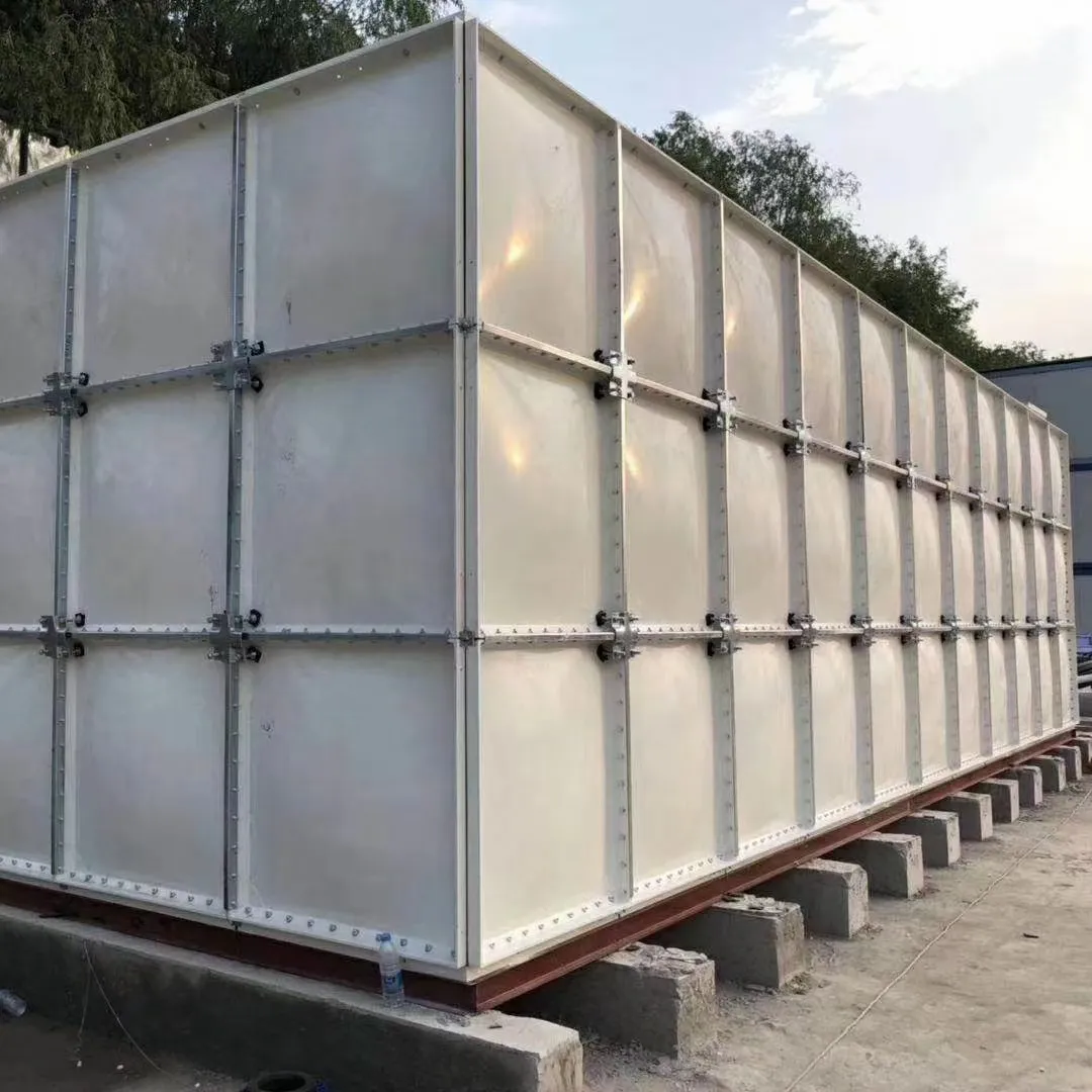 150M3 Assemble grp sectional water tank 10*5*3m GRP water tank Combined SMC bolted water tank