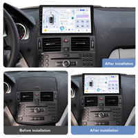 MEKEDE X10 X40 Android 15 8G 128G IPS DSP Lecteur vidéo radio pour voiture pour Mercedes Benz Classe C 3 W204 S204 2006-2011