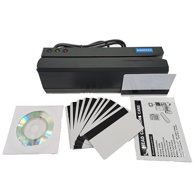 MSR605X and MSR909 3-Track Magnetic Stripe Card Readers