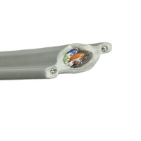 Câble de voyage d'ascenseur CAT6 à 8 noyaux avec câble d'alimentation 2*1.0mm ² et double fil d'acier blindé