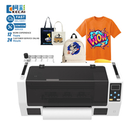 KECAI Vente chaude Imprimante DTF A3 à tête d'impression unique XP600 de 30 cm pour l'impression de vêtements avec garantie d'un an