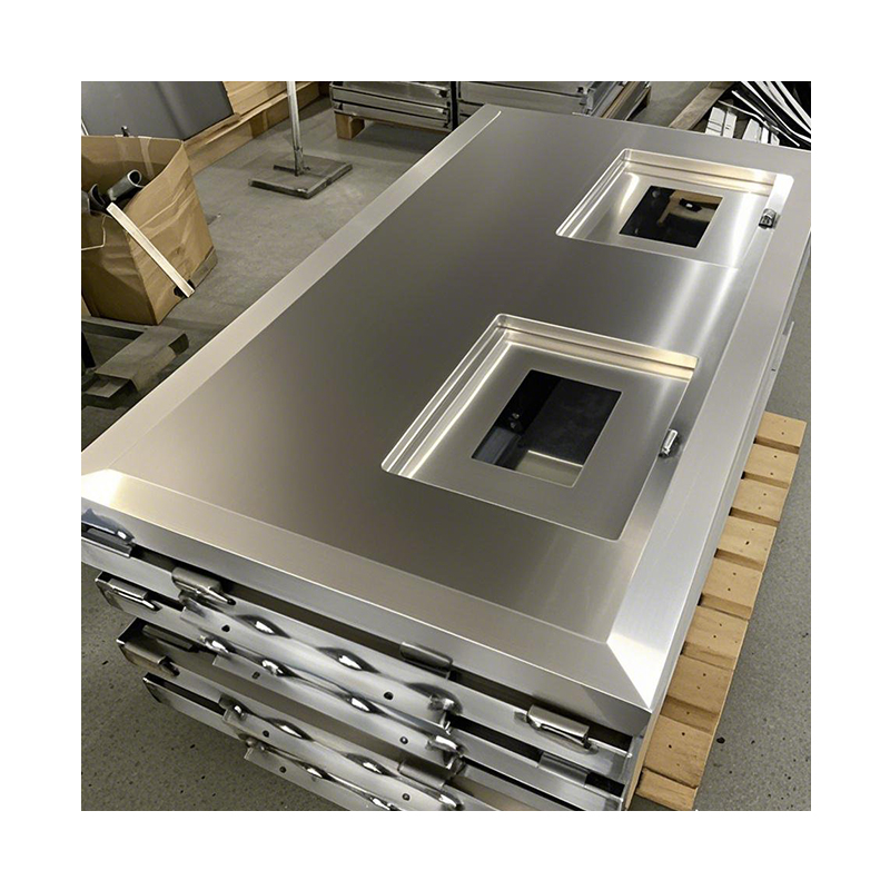 Customizable Metal Enclosure Cabinets Stainless Steel Aluminum Case Custom Frame Parts Chrome Sheet Metal Fabrication Industrial