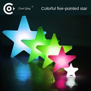 Lustre <span class=keywords><strong>LED</strong></span> en forme d'étoile avec télécommande colorée, étanche IP65, pour décorations <span class=keywords><strong>de</strong></span> Noël en extérieur, centres commerciaux, places publiques - Product Image 3