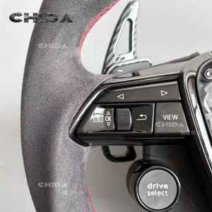 Volante de Fibra de Carbono de Alta Calidad Compatible con Vehículos <span class=keywords><strong>Audi</strong></span> A1 A3 A4 A5 A6 <span class=keywords><strong>Q4</strong></span> Q5 Q6, Apto para Modificación de Vehículos - Product Image 3