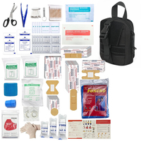 Kit de survie médical d'urgence pour l'extérieur, vente en gros d'usine, matériau Oxford, grande capacité, portable, camping, voyage, BSCI, OEM