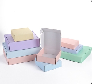Caja de Regalo Rectangular de Cartón Corrugado Reciclable Personalizada de Lujo, Impresión a Todo Color con Logotipo, Flauta E y A, Envío Seguro, Premium - Product Image 1