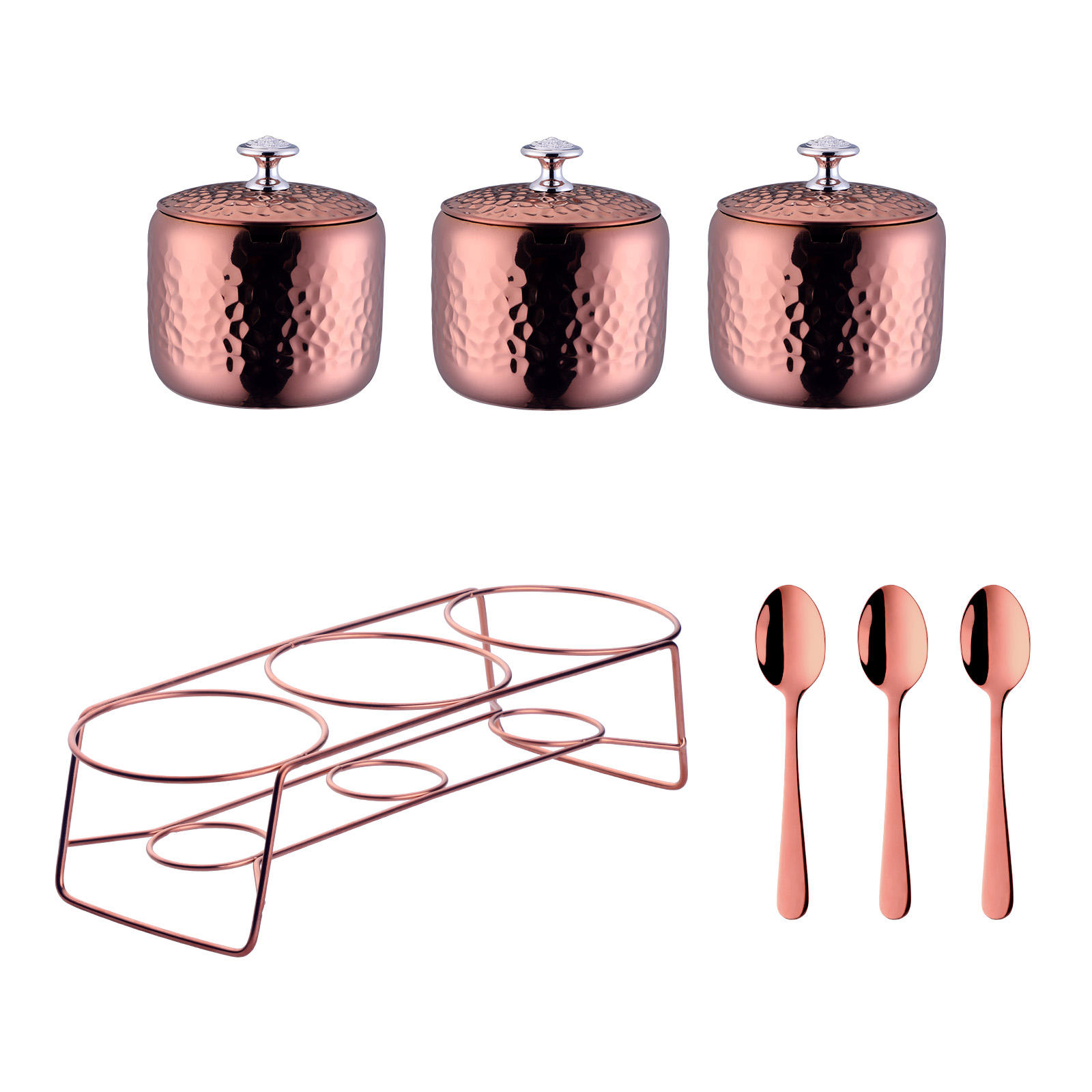 Oro rosa con cuchara