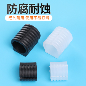 Abrazaderas para tubos abiertos en forma de U, clips de acero inoxidable para sillas, cubiertas para tubos, alfombrillas antideslizantes para taburetes, protectores silenciosos para patas de sillas de oficina. - Product Image 3