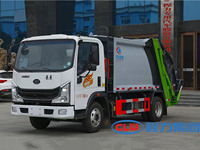 Camion Compacteur de Déchets 4x2 Direct Usine 6m³ – Camion de Collecte des Déchets Compacté pour l'Assainissement