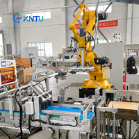 Nouveau bras robotisé manuel avec moteur PLC, boîte de vitesses, entraînement pneumatique IP54/IP65 pour palettisation et chargement automatique de cartons/boîtes/sacs