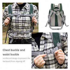 Kedi taşıyıcı sırt çantası küçük orta köpek ulaşım yürüyüş çanta, genişletilebilir, ölçeklenebilir, katlanabilir, nefes, büyük kapasiteli Pet için - Product Image 3