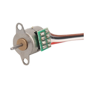 Moteur pas à pas miniature 8 mm à montage sur châssis pour caméra, instrument, lampe torche, objectif, équipement médical - Product Image 1