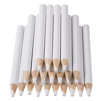 Stylo applicateur de cire pour ongles blanc, crayon court pour strass, crayon à strass auto-adhésif, stylo à points de cire pour nail art